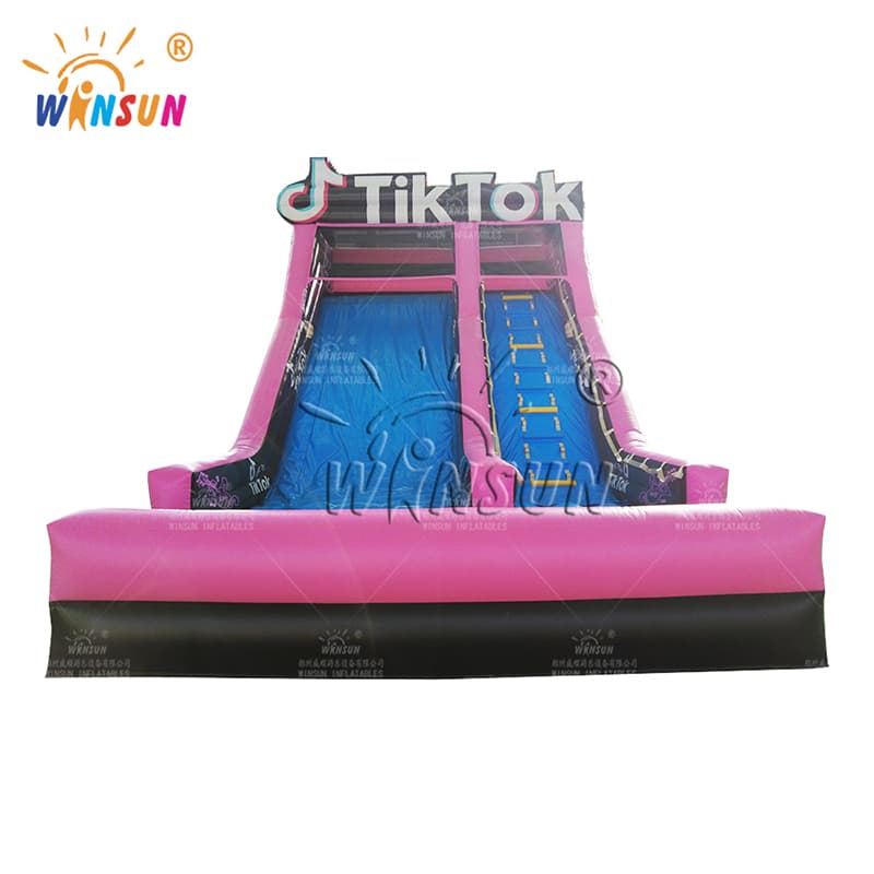 Custom Tiktok Themed Inflatable Slide